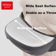 Bébéar All-Season Portable Lightweight Mom's Baby Carrier Waist Stool C26 Cloud Version - Amber Gray - изображение 5