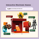 LEGO Minecraft 21266 Битва в лаві Ніжнього світу, будівельні блоки, іграшка для хлопчиків та дівчаток, подарунок на День захисту дітей, прикраса - зображення 9