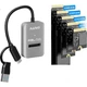 Картридер MAIWO M.2 NVMe SSD, корпус для SSD, жорсткий диск Type-C 3.2, простий у використанні кабель, два Y-подібні роз'єми, зовнішній аксесуар для ноутбука та телефону K1696P - зображення 2