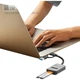 Картридер MAIWO M.2 NVMe SSD, корпус для SSD, жорсткий диск Type-C 3.2, простий у використанні кабель, два Y-подібні роз'єми, зовнішній аксесуар для ноутбука та телефону K1696P - зображення 3