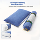 Подушка для шеи Zhunhang при шейном спондилезе, подушка для поддержки шеи, подушка с гречихой и полынью, жесткая подушка для сна для взрослых, круглая подушка для сна - изображение 10