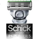 Сменные лезвия Schick [водостойкая бритва с регулируемым давлением, 5 дюймов, для чувствительной кожи] [2 лезвия] без ручки, мужская бритва - изображение 1