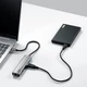 Док-станция расширения Lenovo Type-C — RJ45 Ethernet, сетевой кабель-конвертер 100 Мбит/с, USB-концентратор для ноутбуков, удлинитель, док-станция расширения Hub BY02-RC, 100 Мбит/с - изображение 5