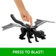 Интерактивная Фигурка Майнкрафт Эндер Дракон 55 см Minecraft Dragon's Breath Attack Ender Dragon Mattel JKC13 - изображение 5