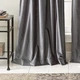 Комплект из двух длинных велюровых штор DKNY для гостиной/спальни - 127 см x 210 см - серый - изображение 5