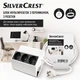 Подовжувач SilverCrest з затискачем 3 розетки 3520W 3 м White-Black (3_08327) - зображення 4