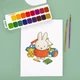 Краски акварельные Yes Miffy 18 цветов медовые - изображение 8