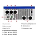 Гібридний інвертор EASUN 12kVA/11kW 48V ISolar-SMT-12KP-48V-Wi-Fi, Grid-Tie/Parallel, струм заряду 150А, MPPT(90-500В), подвійний MPPT, паралельне підключення до 9 шт - зображення 5