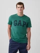 Футболка бавовняна довга чоловіча GAP 10819503 XL Зелена (1159863004) - зображення 1