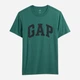 Футболка бавовняна довга чоловіча GAP 10819503 XL Зелена (1159863004) - зображення 5