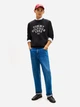 Свитшот на флисе мужской Tommy Hilfiger 52432856 M Черный (1159863150) - изображение 3