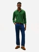 Поло длинное мужское Tommy Hilfiger 784926787 L Зеленое (1159863156) - изображение 3
