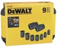 Набір ударних головок DeWalt DT7507-QZ 10-27 мм 9 шт (5035048078631) - зображення 3