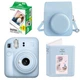 Подарунковий набір Fujifilm Instax Mini 12 Pastel Blue (Блакитний) / Камера + Чохол + Альбом 64 фото + 20 знімків / Summer Set 2026 - изображение 1