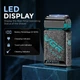 Электробритва VGR V-374 GREEN шейвер, двойное лезвие, LED display - изображение 9