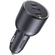 Автозарядка 3xUSB 130W (2xUSB-C+USB-A) QC 3.0 Черная (EC705) UGREEN - изображение 1