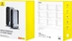 USB-хаб Baseus UnionJoy 17-Port Triple-Display Docking Station Space Grey (USB-C to HDMI4K@60Hz x 2+DP4K@60Hz x 1+USB3.0 x 3+USB-C3.0 x 2+USB2.0 x 2+PD x 1+PC) (B00532304811-00) - зображення 7
