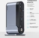 USB-хаб Baseus UnionJoy 17-Port Triple-Display Docking Station Space Grey (USB-C to HDMI4K@60Hz x 2+DP4K@60Hz x 1+USB3.0 x 3+USB-C3.0 x 2+USB2.0 x 2+PD x 1+PC) (B00532304811-00) - зображення 11