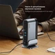 USB-хаб Baseus UnionJoy 17-Port Triple-Display Docking Station Space Grey (USB-C to HDMI4K@60Hz x 2+DP4K@60Hz x 1+USB3.0 x 3+USB-C3.0 x 2+USB2.0 x 2+PD x 1+PC) (B00532304811-00) - зображення 14