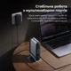 USB-хаб Baseus UnionJoy 17-Port Triple-Display Docking Station Space Grey (USB-C to HDMI4K@60Hz x 2+DP4K@60Hz x 1+USB3.0 x 3+USB-C3.0 x 2+USB2.0 x 2+PD x 1+PC) (B00532304811-00) - зображення 18