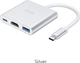 USB-хаб Hoco HB14 Easy use Type-C adapter (Type-C to USB3.0+HDMI+PD) Silver (6931474725790) - изображение 5