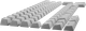 Набір кейкапів Hator OMA profile PBT keycap set, B-part, ANSI/ISO, 60/65/75/87/98/104 White (HTS513) - зображення 3