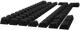 Набор кейкапов Hator OMA profile PBT keycap set, B-part, ANSI/ISO, 60/65/75/87/98/104 Black (HTS503) - изображение 3