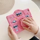 Чехол детский Silikon Power с подставкой и ремешком Apple iPad 10, 2022 (10.9 дюймов) Stitch Pink - изображение 7