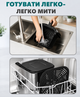 Аерогриль-фритюрниця T.K.Line 8500Вт сенсорна з 2 секціями 10 л і 8 л із функцією приготування різних страв - зображення 9