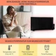 Масляний радіатор oneConcept Wallander 800 Вт (10033103) - зображення 4