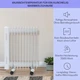 Масляный радиатор Klarstein Sanford Smart 2500 Вт (10041359) - изображение 2