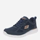 Чоловічі кросівки шкіряні Skechers 52635 NVOR 39.5 Темно-сині (199025530545) - зображення 2