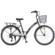 Велосипед SPARK CITY REINE (колеса – 26", алюминиевая рама – 17") графитовый - изображение 1