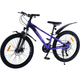 Велосипед SPARK NEO (колеса – 24", алюминиевая рама – 11") темно-фиолетовый с фиолетовым - изображение 3