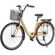 Велосипед SPARK CITY CELINE (колеса – 28", алюминиевая рама – 18") бежевый - изображение 3