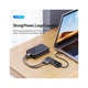 Концентратор Orico USB-C to 2xUSB-C + 2xUSB3.0 - зображення 5