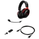 Навушники HyperX Cloud III S Wireless/USB-A/USB-C Black/Red - зображення 3