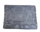 Простынь махровая жаккардовая Parisa Home Premium 200х220 плотность 470 г/м2 темно-серая - изображение 2