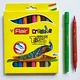 Фломастеры Flair FA8018 12 цветов двухсторонние акварельные Т2 Brush&Write блистерная упаковка - изображение 2