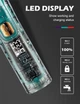 Триммер для бороды и волос VGR V-961 аккумуляторный USB с LED-дисплеем и керамическими лезвиями IPX7 (6246) - изображение 4