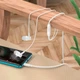 Навушники Borofone BM67 Talent universal earphones with mis, White - зображення 2