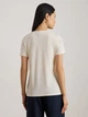 Футболка хлопковая длинная женская Ralph Lauren 241867156 S Молочная (1159862980) - изображение 2