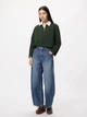 Поло женское Uniqlo 750936207 M Зеленое (1159863091) - изображение 2