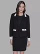 Пиджак классический короткий женский Karl Lagerfeld 279700541 XL Черный (1159863114) - изображение 1