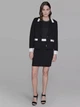 Пиджак классический короткий женский Karl Lagerfeld 279700541 XL Черный (1159863114) - изображение 3