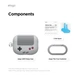 Чехол Elago AW5 Hang Case Grey for Airpods Pro 3rd Gen (EAPP3AW5-HANG-LGY) - изображение 4
