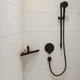 Полка (полочка) угловая для ванной Hansgrohe Addstoris 41741670 черный матовый - изображение 12