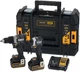 Набір із двох акумуляторних інструментів DeWalt McLaren F1 TEAM LIMITED EDITION 18В XR дриль-шурупокрут DCD85 шурупокрут акумуляторний DCF85 акб 2х5А·год ЗП кейс 6.5кг - изображение 1