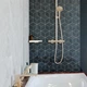 Полка для ванной HANSGROHE AddStoris 41741140 угловая бронзовая матовая - изображение 6