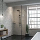 Полка для ванной HANSGROHE AddStoris 41741340 угловая черный матовый хром - изображение 4